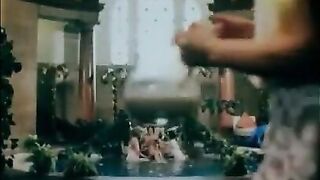 Queen has vintage lesbian fun with liquids