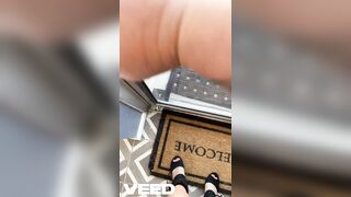 Dominatrix-bitch walking in heels ????????????????