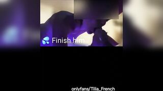 we try a love room in spain. loud climax in the jacuzzi at 5:59 and i finish him and gulp his cum