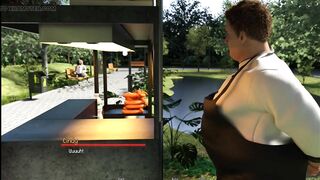 Banging Blond Cutie Cindy in Garden villain Legacy 16