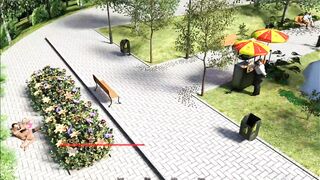 Banging Blond Cutie Cindy in Garden villain Legacy 16