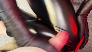 MyRedFoxGirl in Leggings And With Robe Dominated And Made Partner Bang Her So That This babe Came 1st