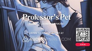 ASMR Audio Porn: Boy Slavemaster Professor Bangs His Student in the Library – Public Sex & Age Hole – Erotic Audio Roleplay for Honeys