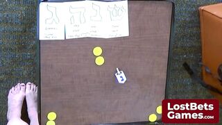 As players undress down, the winner chooses what falls off