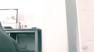 That babe forgot how beefy I'm (SURPRISE)