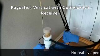 Poyostick Erect used with a Venus 2000 Masturbation Machine Hands Free