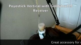 Poyostick Erect used with a Venus 2000 Masturbation Machine Hands Free