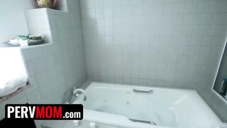 I Give My Step Mommy a Abode, That babe Gives Me Her Body