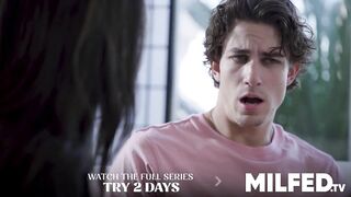 Hawt Mommy-in-Law Seduces with Forbidden Touch