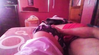 IN COUCH WITH MY STEPSISTER! and I leave her screwed and with a creampie in her vagina