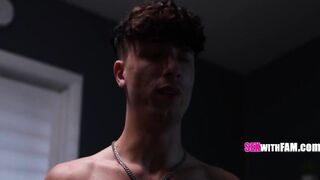 mother I'd like to fuck Confronts Her Youthful Step Nephew For A Sexy Family SCREW