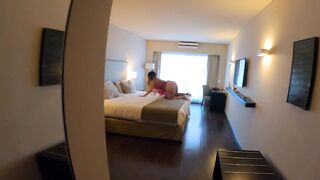 My Stepmom Knew I Was Recording Her Changing Her Garments. So I Screw Her