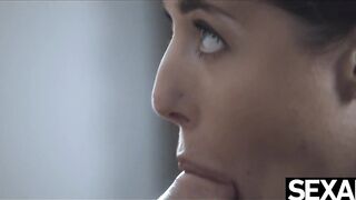 See pretty hotty suck and screw to intensive multiple orgasms