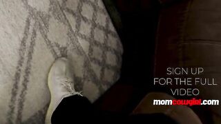 Golden-haired mother I'd like to fuck Breast Feeding And Cowgirl Riding Fixes Stepson's Anxiety