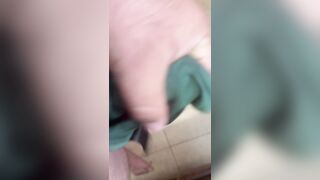 Masturbating with neighbors pants in the baths