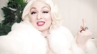 white yiff - fetish clip - JOI stroke instructions CEI cum drinking instructor