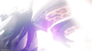 Latex Mistresse: collar and leash FemDom training for priceless yielding! rubber Femdom-goddess POV