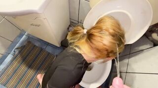 Crapper Pee Enjoyment Slppy Teen Oral PT 1 GREATER QUANTITY FULL EPISODE ON ONLYFANS Raxxxbit