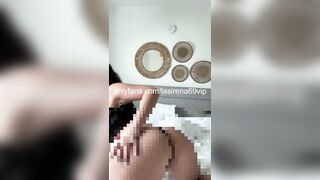 See LaSirena69 Stuff Her Cunt With Sextoy During the time that The Other ONE Rubs Her Love button