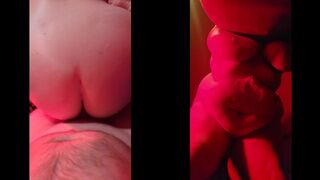 MIRROR POV big beautiful woman SCREW