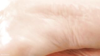 foot fetish solo POV movie: female domination hawt golden-haired Mastix