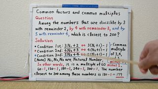 Common factors and common multiples.[JapanMath](job)