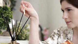 Petite teen's booty gets destroyed in Nuru massage