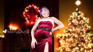 cheating mrs. claus sucks + bangs an elf