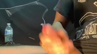 one of my classic large superlatively good cum shots someone got to use this dong to make some porn :P