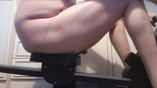 Working out nude for my girlfriend (Week three) "TRYING" to do the correct technique