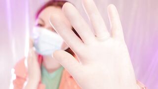 ASMR: surgical gloves