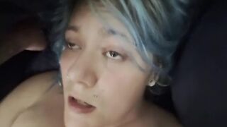 Coarse Bang With Dad on the Table