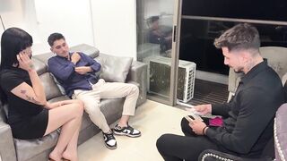We Have a HardcoreThreesome with the Real Estate Agent - Yenifer Chacon