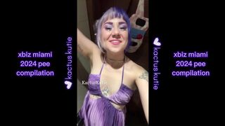 xbiz miami 2024 pee compilation