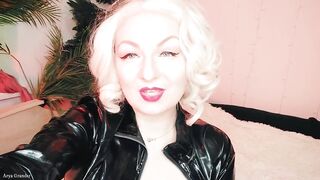 Teasing U in Chastity Cage.. FemDom Mistresse seducing - porn humiliation clip episode