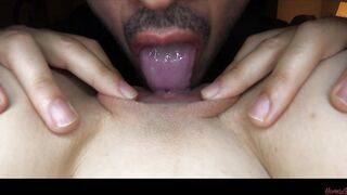 Twat Licking, oral-sex-job, twat food close up