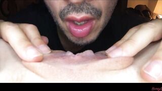 Twat Licking, oral-sex-job, twat food close up