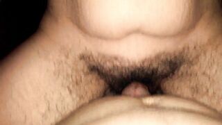 No shave november made my hubby lascivious! This guy wanted me to ride his wang!