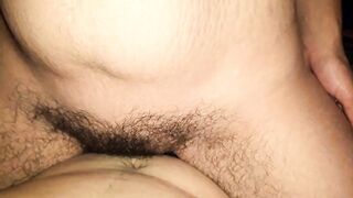 No shave november made my hubby lascivious! This guy wanted me to ride his wang!