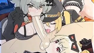 The cuties from zzz having sex