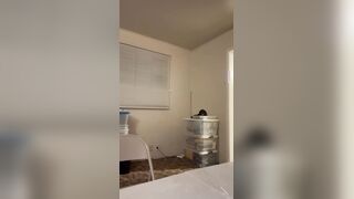 Cumming all over desk to Mia Khalifa