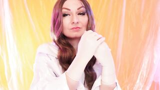 ASMR: surgical latex gloves