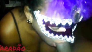 My ebony hotty giving a fine fellatio.