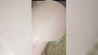 I show myself bare in the shower