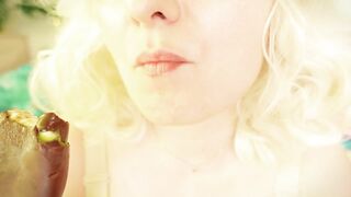 Braces Fetish: mukbang episode