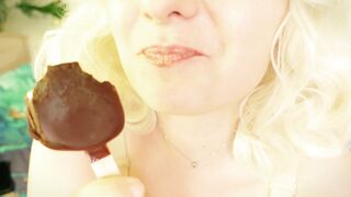 Braces Fetish: mukbang episode