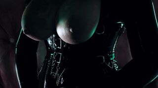 horror movie scene JOI CEI wank jizz drinking instructions- sexy scary witch - domination POV