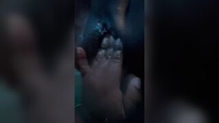 Play With My Creampie! Multiple squirting and anal play