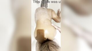 Ebony Hotty Banged In The Shower