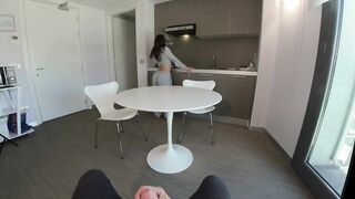 Sara Diamante's roommate romp